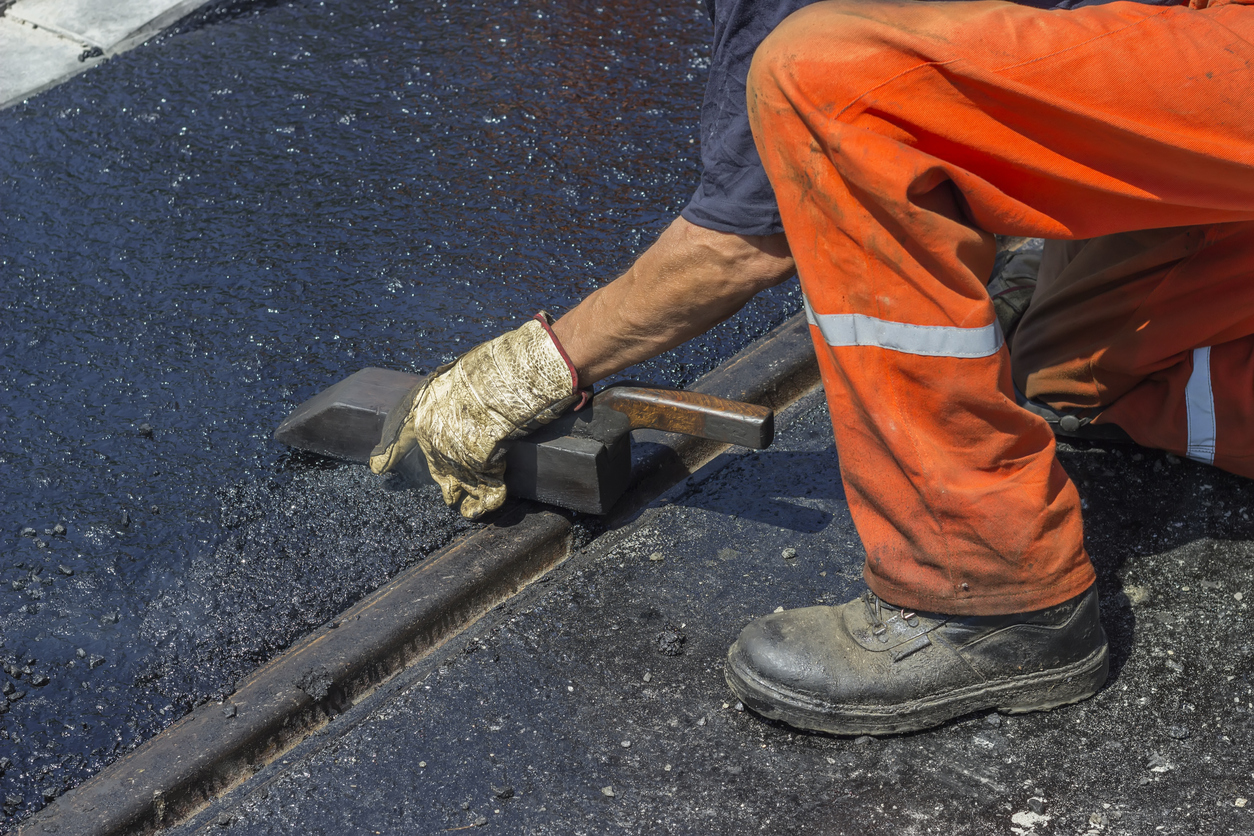 Mastic asphalt repairs