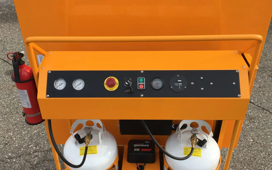 LB 2-16: Portable Infrared Asphalt Heater