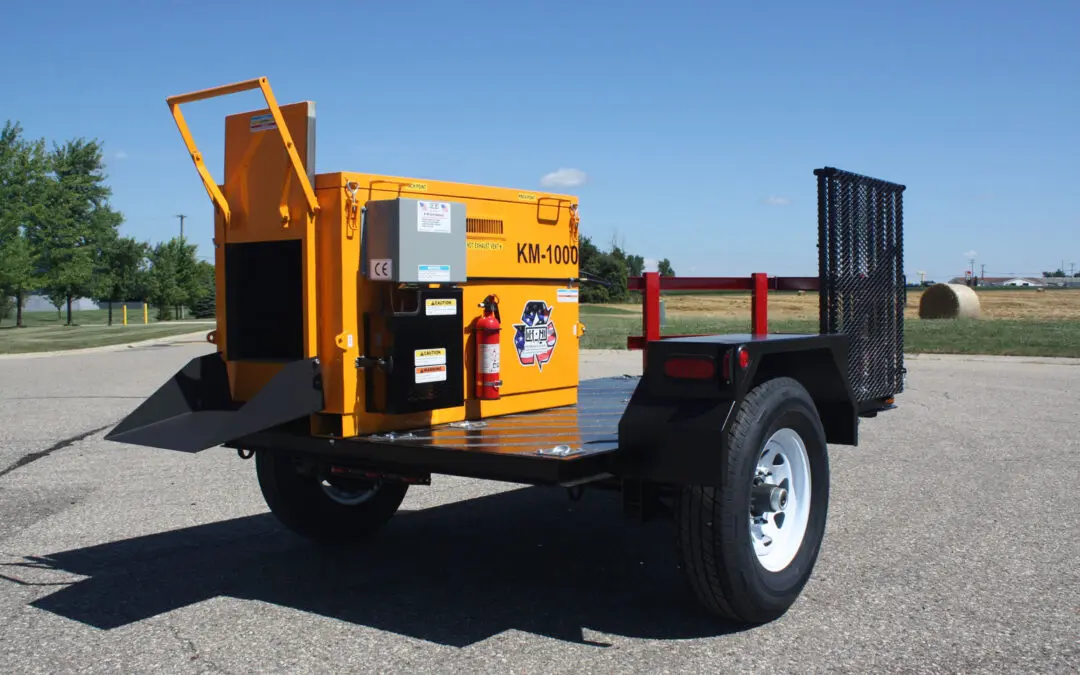 KM 1000: Half Ton Asphalt Hotbox Reclaimer