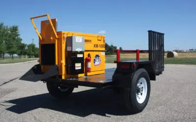 Asphalt Maintenance Equipment Product Spotlight: KM 1000 Asphalt Hotbox Reclaimer