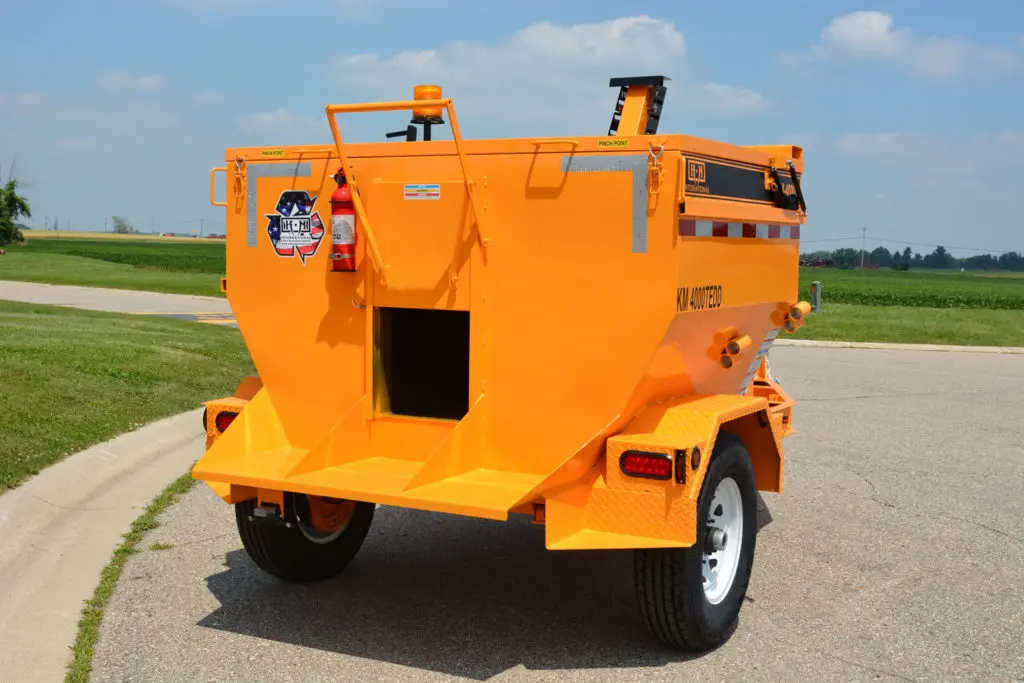 KM 4000T 2 Ton Asphalt Hotbox Trailer