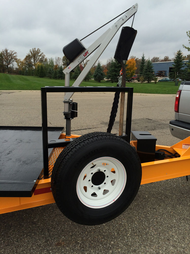 Asphalt hotbox options include a mounted spare tire.