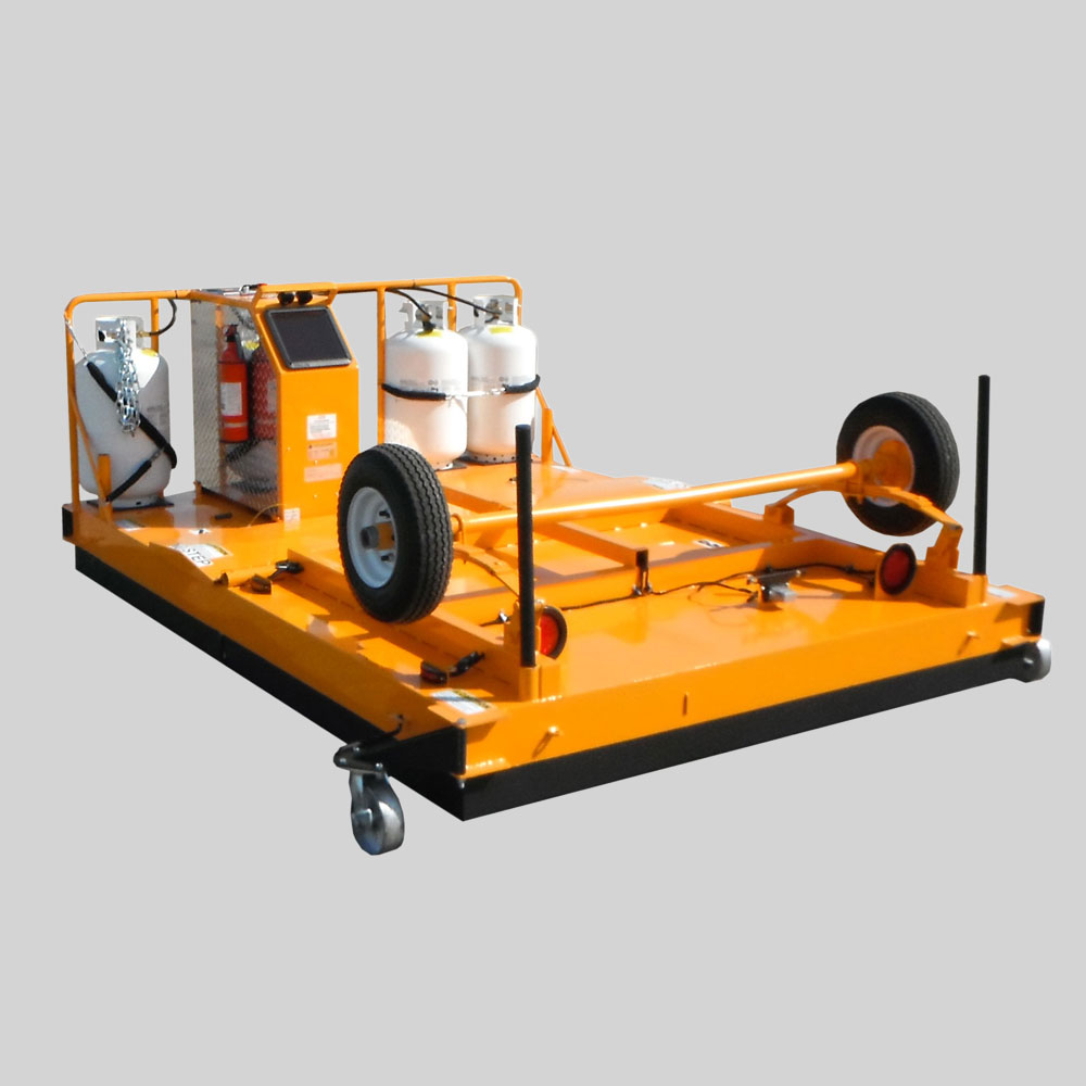 Infrared Asphalt Heater